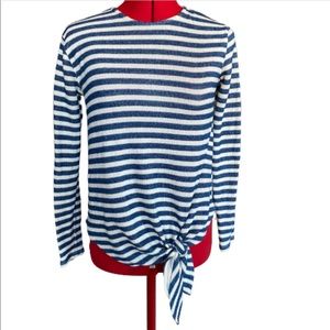 Stella & Dot tie front sweater